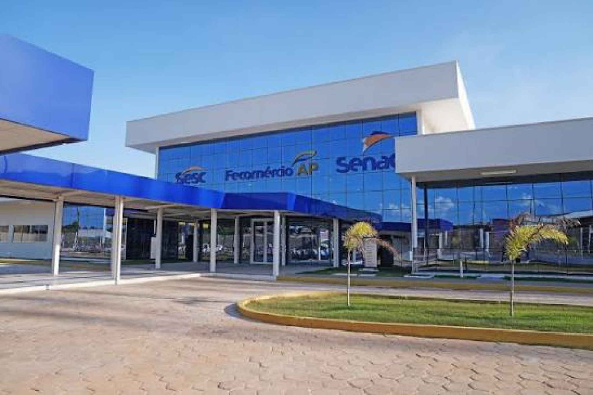 Imagem institucional da tela de login